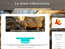 Tablet Screenshot of heurteloup.net